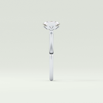 2.0 CT East West Marquise Cut Solitaire Lab-Grown Diamond Engagement Ring 16