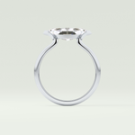 2.0 CT East West Marquise Cut Solitaire Lab-Grown Diamond Engagement Ring 18