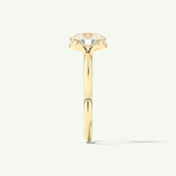 2.0 CT Round Cut Solitaire Lab-Grown Diamond Engagement Ring
