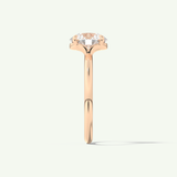 2.0 CT Round Cut Solitaire Lab-Grown Diamond Engagement Ring
