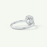 2.0 CT Round Cut Solitaire Lab-Grown Diamond Engagement Ring