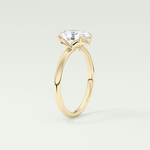 2.0 CT Oval Cut Solitaire Lab-Grown Diamond Engagement Ring 5