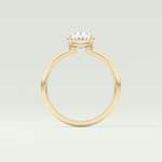 2.0 CT Oval Cut Solitaire Lab-Grown Diamond Engagement Ring 6