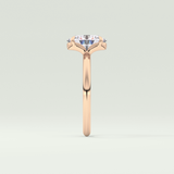 2.0 CT Oval Cut Solitaire Lab-Grown Diamond Engagement Ring 10