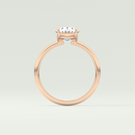 2.0 CT Oval Cut Solitaire Lab-Grown Diamond Engagement Ring 12