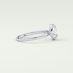 2.0 CT Oval Cut Solitaire Lab-Grown Diamond Engagement Ring 15