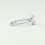 2.0 CT Oval Cut Solitaire Lab-Grown Diamond Engagement Ring 15
