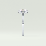 2.0 CT Oval Cut Solitaire Lab-Grown Diamond Engagement Ring 16