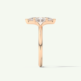 2.0 CT Marquise Cut Solitaire Lab-Grown Diamond Engagement Ring
