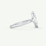 2.0 CT Marquise Cut Solitaire Lab-Grown Diamond Engagement Ring