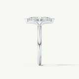 2.0 CT Marquise Cut Solitaire Moissanite Engagement Ring