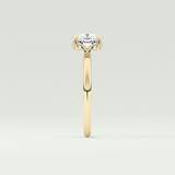 2.0 CT Cushion Cut Solitaire Lab-Grown Diamond Engagement Ring 4