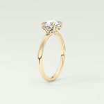 2.0 CT Cushion Cut Solitaire Lab-Grown Diamond Engagement Ring 5