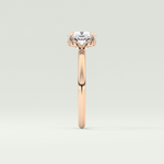 2.0 CT Cushion Cut Solitaire Lab-Grown Diamond Engagement Ring 10