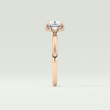2.0 CT Cushion Cut Solitaire Lab-Grown Diamond Engagement Ring 10