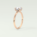 2.0 CT Cushion Cut Solitaire Lab-Grown Diamond Engagement Ring 11