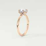 2.0 CT Cushion Cut Solitaire Lab-Grown Diamond Engagement Ring 11