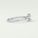 2.0 CT Cushion Cut Solitaire Lab-Grown Diamond Engagement Ring 15