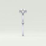 2.0 CT Cushion Cut Solitaire Lab-Grown Diamond Engagement Ring 16