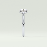 2.0 CT Cushion Cut Solitaire Lab-Grown Diamond Engagement Ring 16