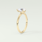 2.0 CT Pear Cut Solitaire Lab-Grown Diamond Engagement Ring 5