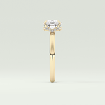 2.0 CT Cushion Cut Hidden Halo Lab-Grown Diamond Engagement Ring 4