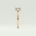 2.0 CT Cushion Cut Hidden Halo Lab-Grown Diamond Engagement Ring 10