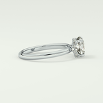 2.0 CT Cushion Cut Hidden Halo Lab-Grown Diamond Engagement Ring 15
