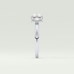 2.0 CT Cushion Cut Hidden Halo Lab-Grown Diamond Engagement Ring 16