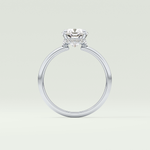 2.0 CT Cushion Cut Hidden Halo Lab-Grown Diamond Engagement Ring 18