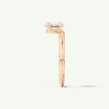 1.5 CT Oval Cut Solitaire Lab-Grown Diamond Engagement Ring