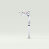 1.5 CT Trillion Cut Solitaire Lab-Grown Diamond Engagement Ring 16