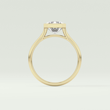 2.0 CT Emerald Cut Solitaire Lab-Grown Diamond Engagement Ring 6