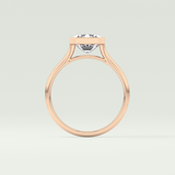 2.0 CT Emerald Cut Solitaire Lab-Grown Diamond Engagement Ring 12