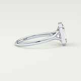 2.0 CT Emerald Cut Solitaire Lab-Grown Diamond Engagement Ring 15