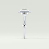 2.0 CT Emerald Cut Solitaire Lab-Grown Diamond Engagement Ring 16
