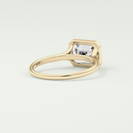 2.0 CT Emerald Cut Solitaire Lab-Grown Diamond Engagement Ring 2