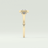 2.0 CT Emerald Cut Solitaire Lab-Grown Diamond Engagement Ring 4
