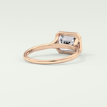 2.0 CT Emerald Cut Solitaire Lab-Grown Diamond Engagement Ring 8