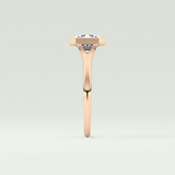 2.0 CT Emerald Cut Solitaire Lab-Grown Diamond Engagement Ring 10