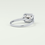 2.0 CT Emerald Cut Solitaire Lab-Grown Diamond Engagement Ring 14