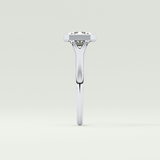 2.0 CT Emerald Cut Solitaire Lab-Grown Diamond Engagement Ring 16