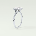2.0 CT Emerald Cut Solitaire Lab-Grown Diamond Engagement Ring 17