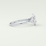 1.5 CT Oval Cut Three Stone Bezel Style Lab-Grown Diamond Engagement Ring 15