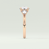 1.5 CT Round Cut Three Stone Lab-Grown Diamond Engagement Ring 10