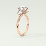 1.5 CT Round Cut Three Stone Lab-Grown Diamond Engagement Ring 11