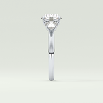 1.5 CT Round Cut Three Stone Lab-Grown Diamond Engagement Ring 16