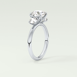 1.5 CT Round Cut Three Stone Lab-Grown Diamond Engagement Ring 17
