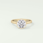 2.0 CT Round Cut Lab-Grown Diamond Engagement Ring 1