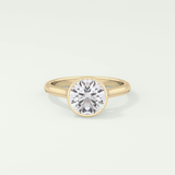 2.0 CT Round Cut Lab-Grown Diamond Engagement Ring 1